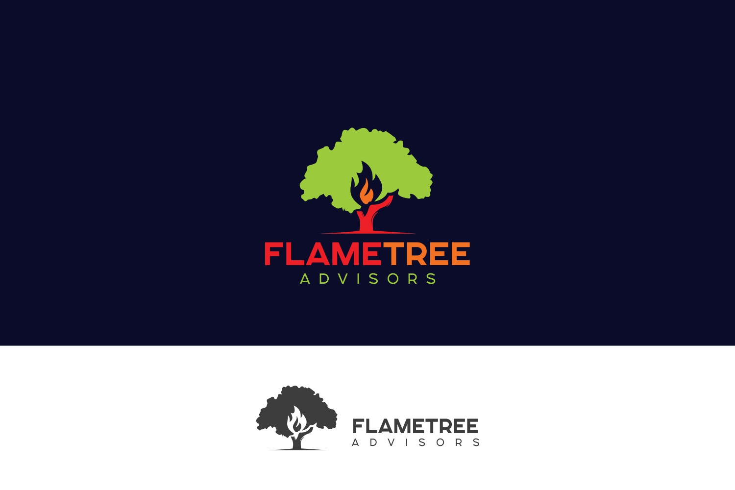 Logo Design by Farqaleit™ for Flame Tree Advisors | Design #20691780