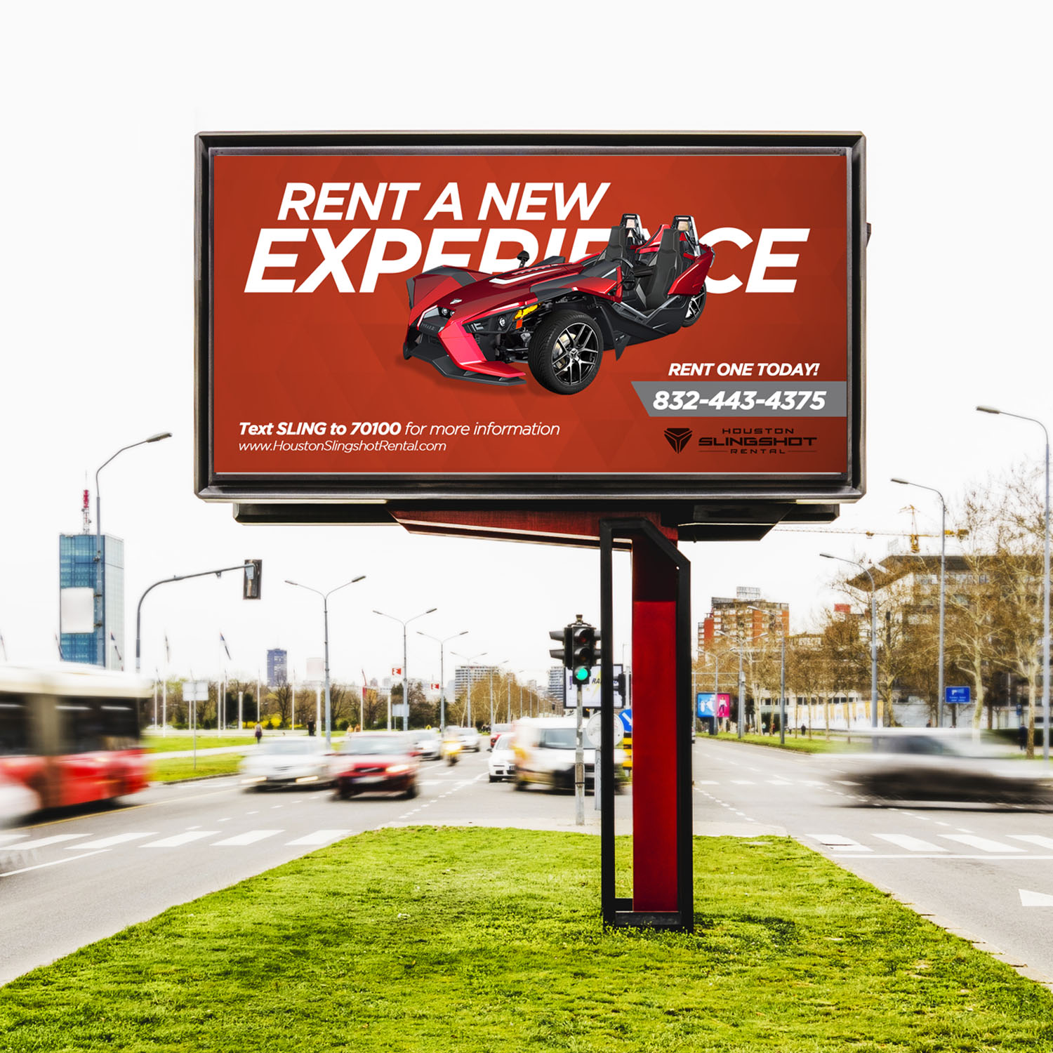 Vector Design by arturosanchezlazo for Houston Slingshot Rental | Design #20704044