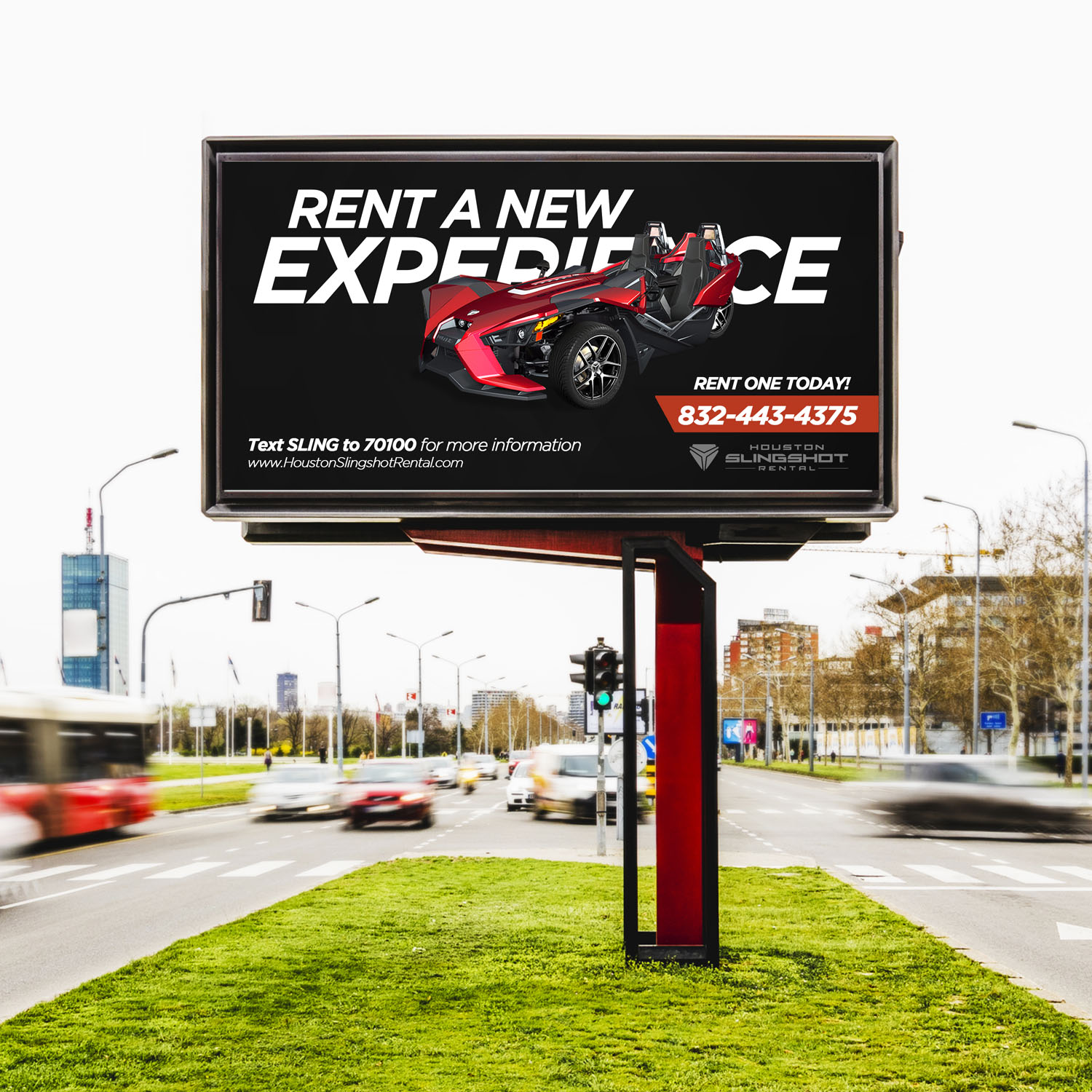 Vector Design by arturosanchezlazo for Houston Slingshot Rental | Design #20704045