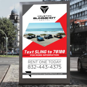 Vector Design by Maxo-Biz for Houston Slingshot Rental | Design: #20695084