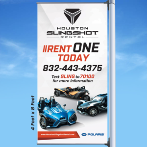 Vector Design by Zerrudo Design for Houston Slingshot Rental | Design #20718724