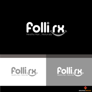 Folli rx   Healthy hair...naturally  | Logo Design by Graphic Bricks