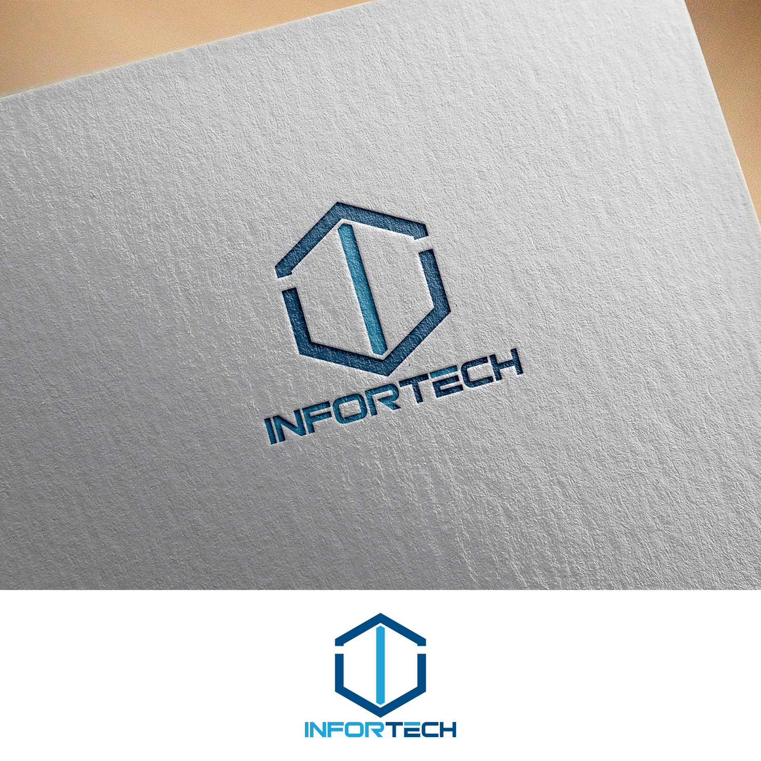 Diseño de Logo por DesignDUO para Infortech Corporation | Diseño #20721212