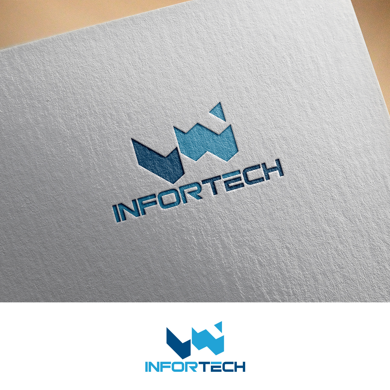 Diseño de Logo por DesignDUO para Infortech Corporation | Diseño #20721213