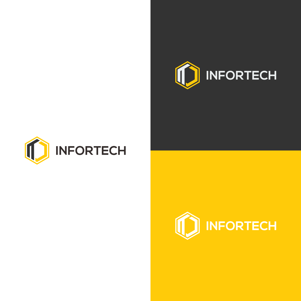 Serious, Modern, Information Technology Logo Design for INFORTECH by ...