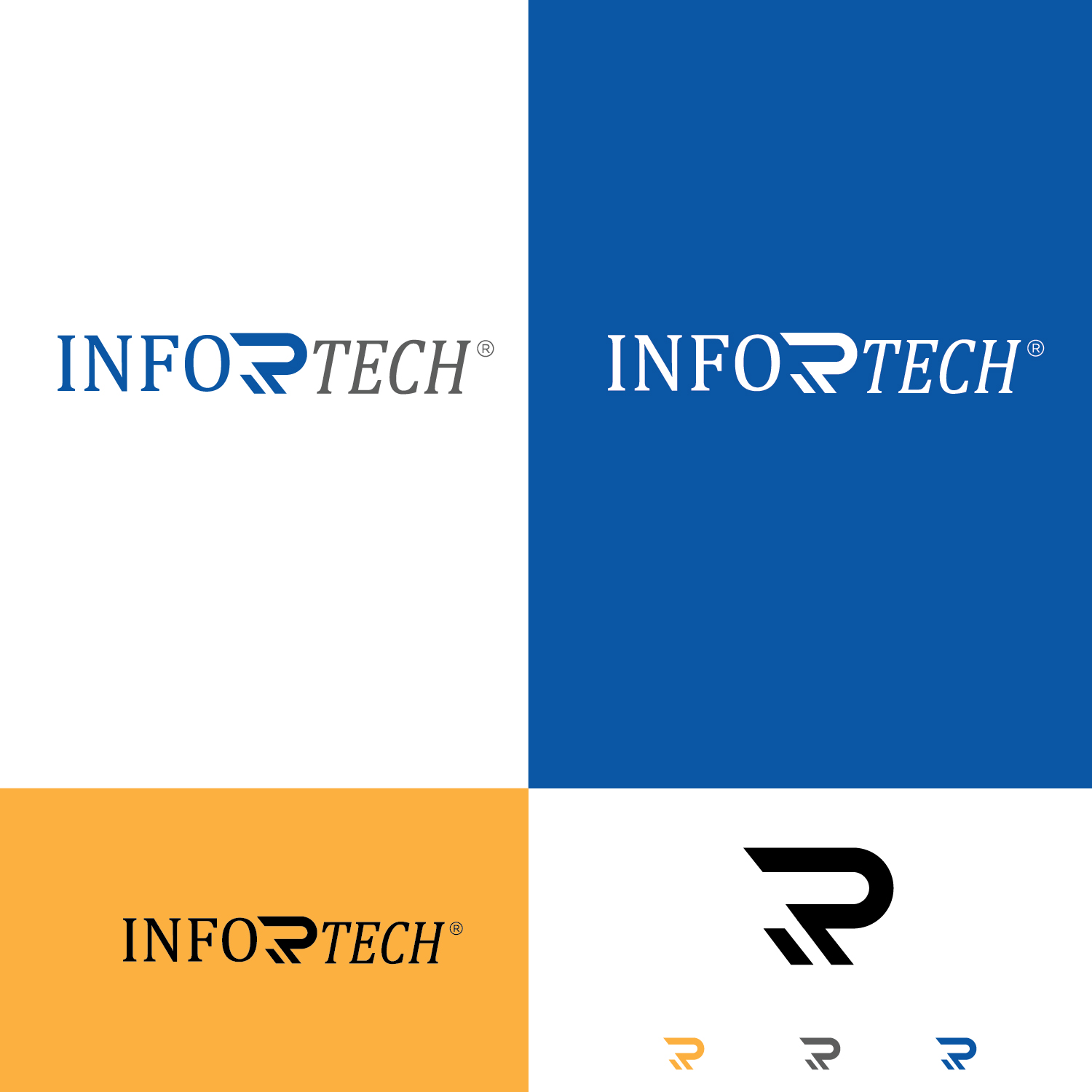 Logo Design by fajar hasim for Infortech Corporation | Design #20754241