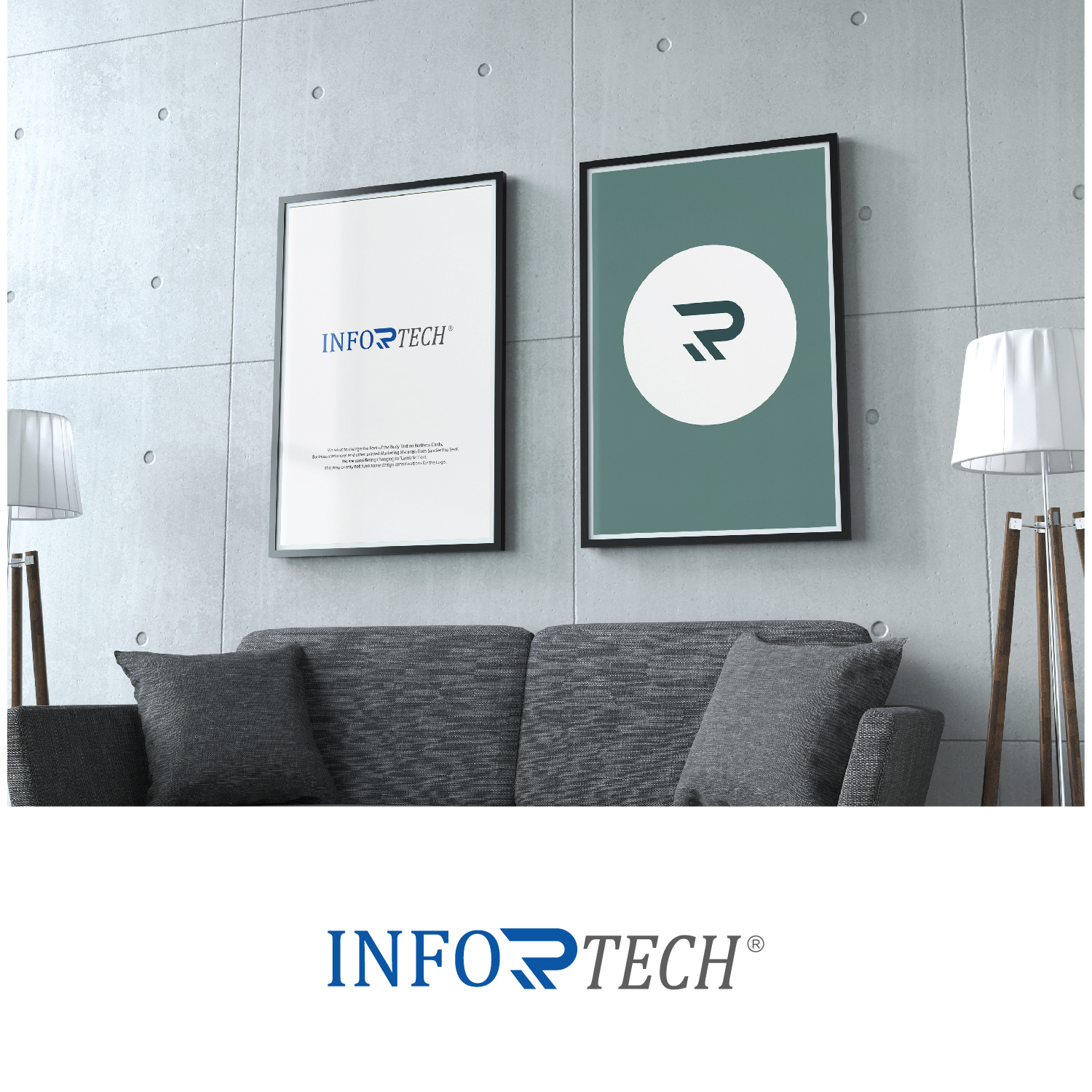 Diseño de Logo por fajar hasim para Infortech Corporation | Diseño #20754257