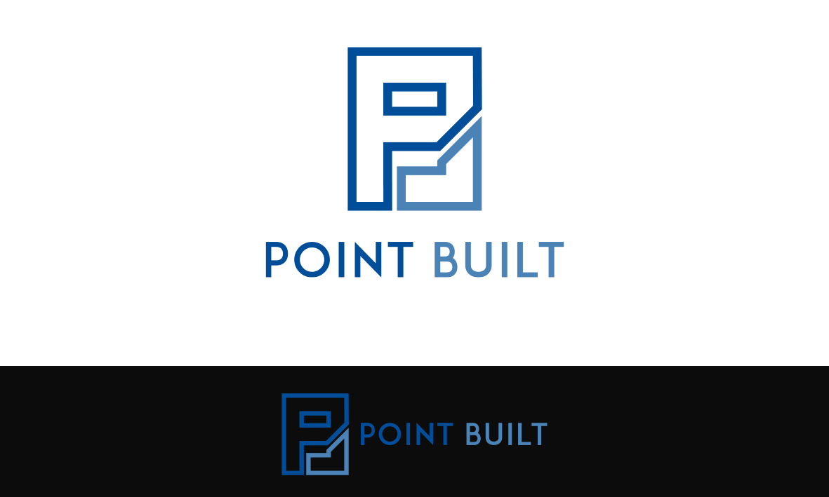 Logo Design by trufya for Point Built Pty Ltd | Design #20760623