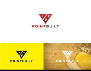 Logo Design by Knockout for Point Built Pty Ltd | Design: #20703138