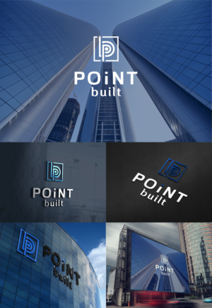 Point Built | Logo Design by rivemediadesign