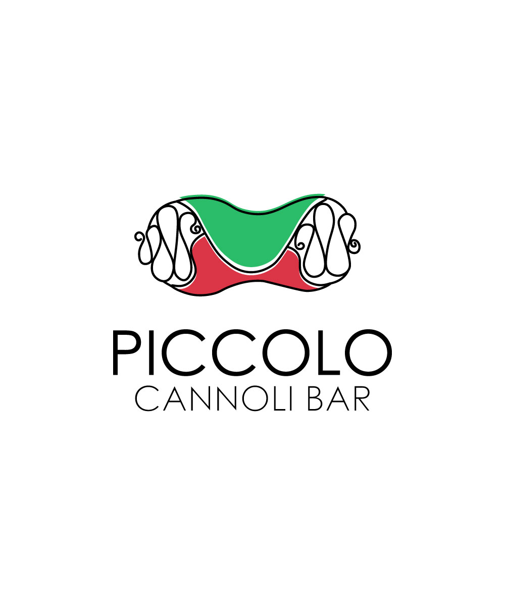 Elegant, Serious, Coffee Shop Logo Design for Piccolo Cannoli Bar by