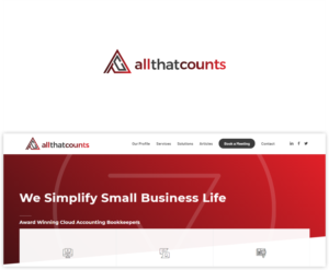Diseño de Logo por .Ashu. para All That Counts | Diseño: #20696626