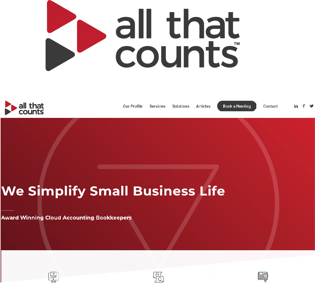 Logo Design by @gus for All That Counts | Design #20691098