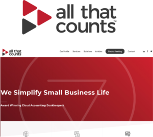 Diseño de Logo por @gus para All That Counts | Diseño: #20691098