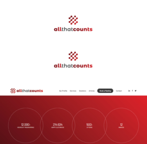 Diseño de Logo por Ves-Boycheva para All That Counts | Diseño: #20701365