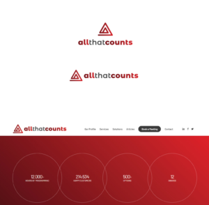 Diseño de Logo por Ves-Boycheva para All That Counts | Diseño: #20701385
