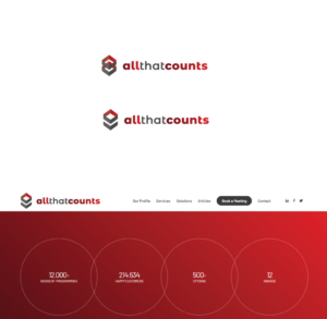 Diseño de Logo por Ves-Boycheva para All That Counts | Diseño: #20701473