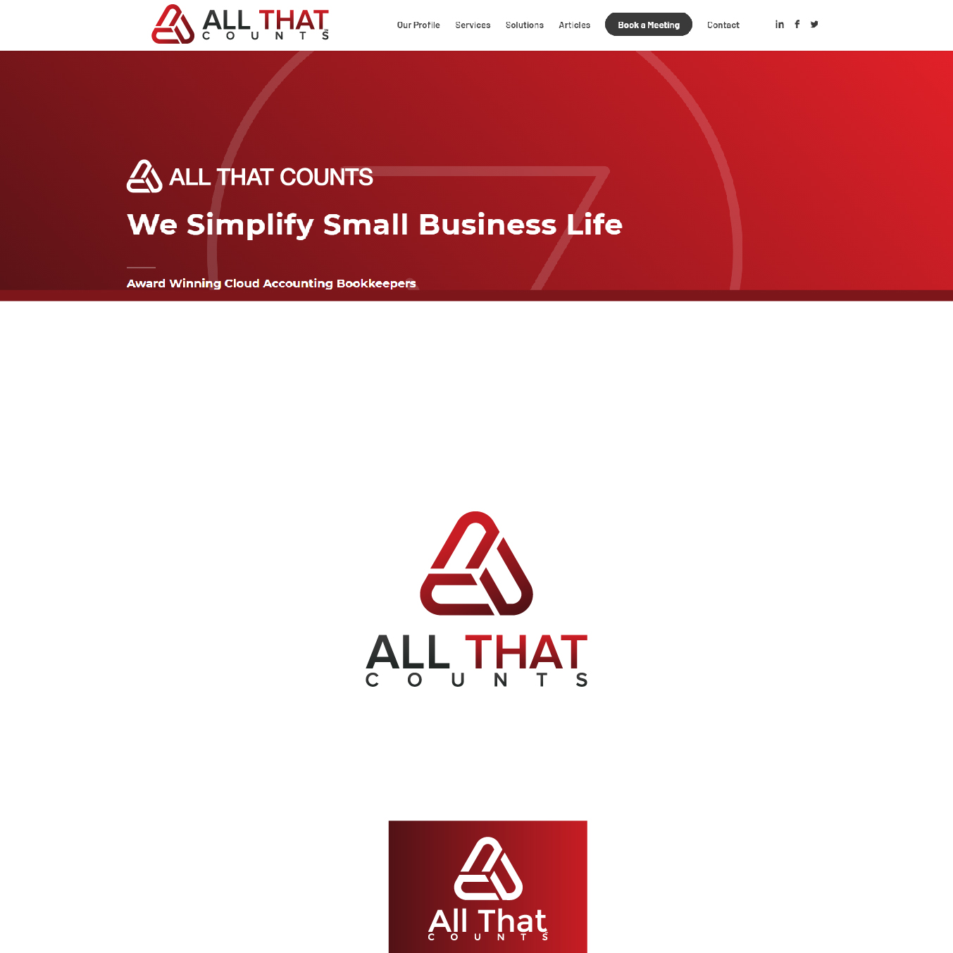 Diseño de Logo por 4tech services para All That Counts | Diseño #20697336