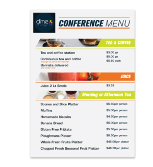 help me Create CNL Catering offsite menus  | Graphic Design by Ngoeg