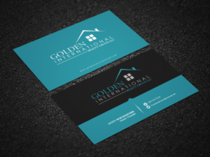 Business Card Design by Pointless Pixels India for Golden International Realty Group, LLC | Design: #20701101