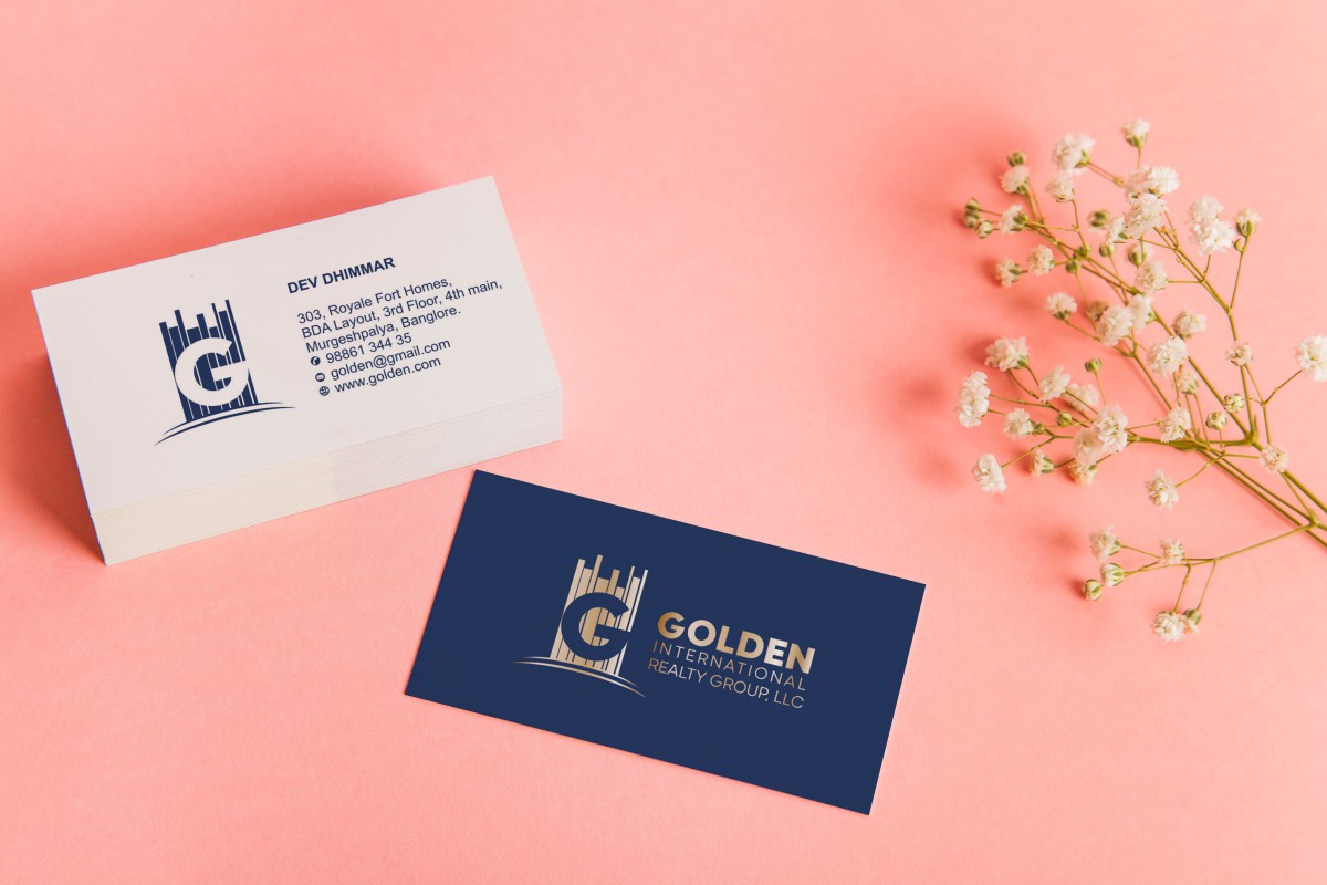 Business Card Design by creativeride for Golden International Realty Group, LLC | Design #20699152