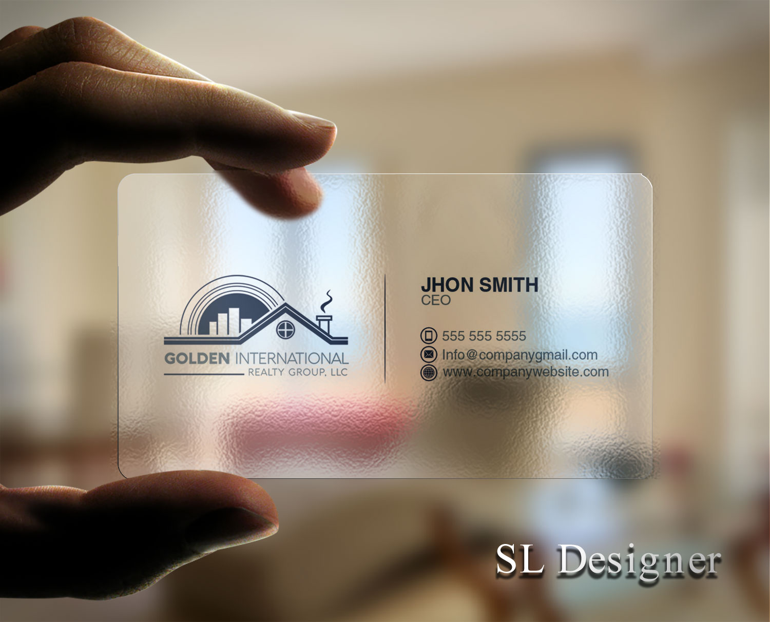 Business Card Design by SL Designer for Golden International Realty Group, LLC | Design #20701750