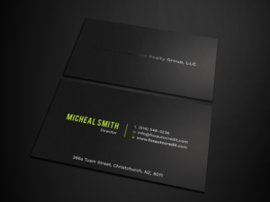 Business Card Design by Tripti Ranjan Gain for Golden International Realty Group, LLC | Design: #20699338