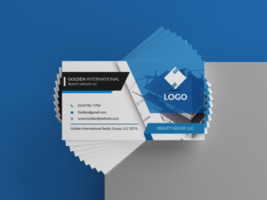 Business Card Design by ilovedesign1 for Golden International Realty Group, LLC | Design: #20702189