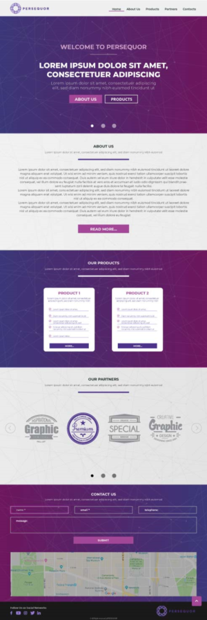 Persequor Corporate Website | Diseño Web por lionx