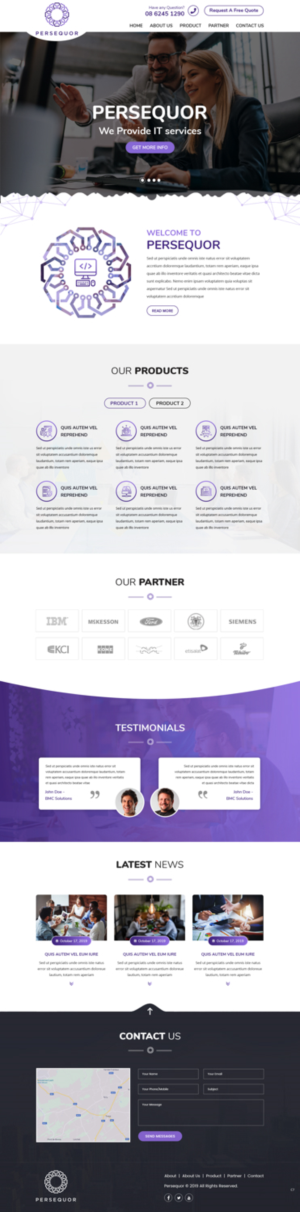 Web Design by pb for Gamalocus ApS | Design: #20705375
