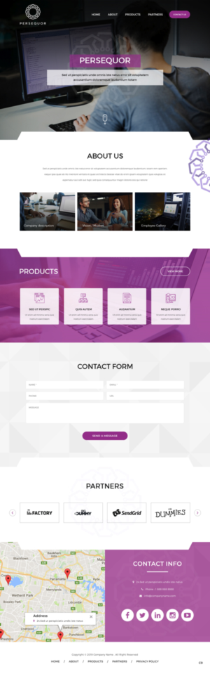 Web Design by pb for Gamalocus ApS | Design: #20705376