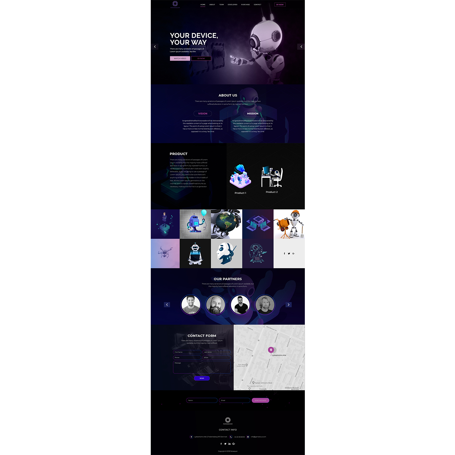 Web Design by AbhishekRoyBunty for Gamalocus ApS | Design #20757357