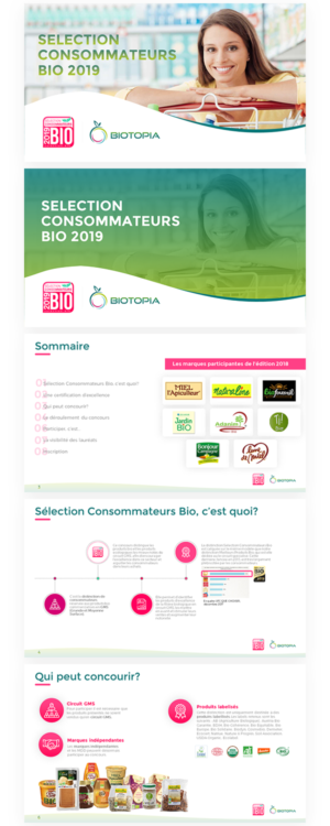 PowerPoint Design by Imazing for BIOTOPIA | Design: #20698002