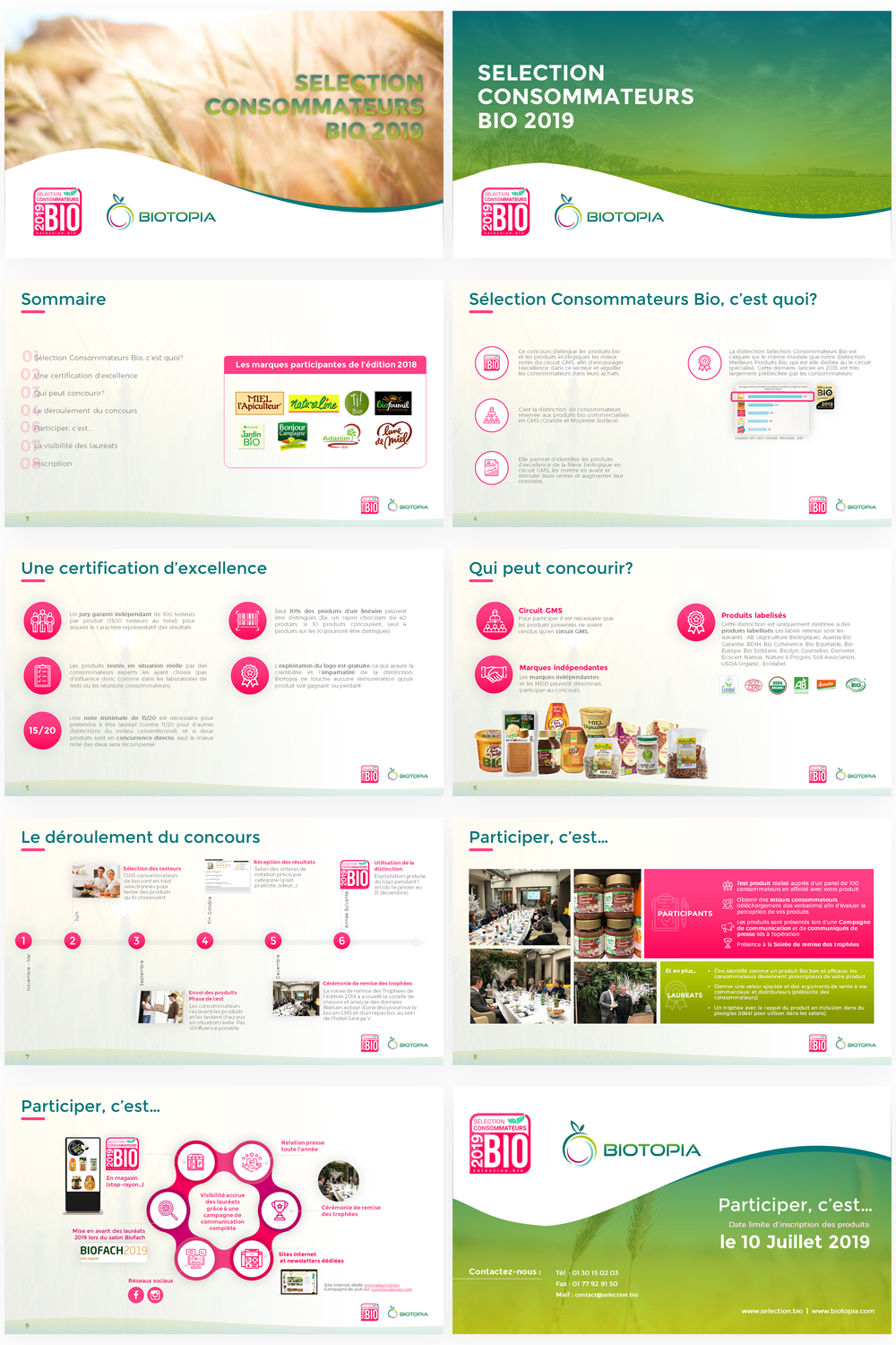 PowerPoint Design by Imazing for BIOTOPIA | Design #20727135