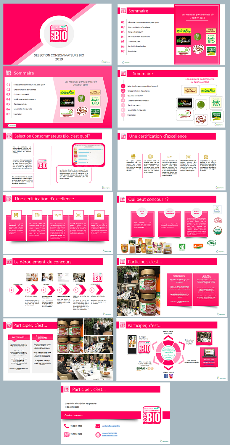 PowerPoint Design by IndreDesign for BIOTOPIA | Design #20702175