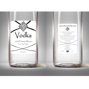 Vodka | Label Design by Silviya M