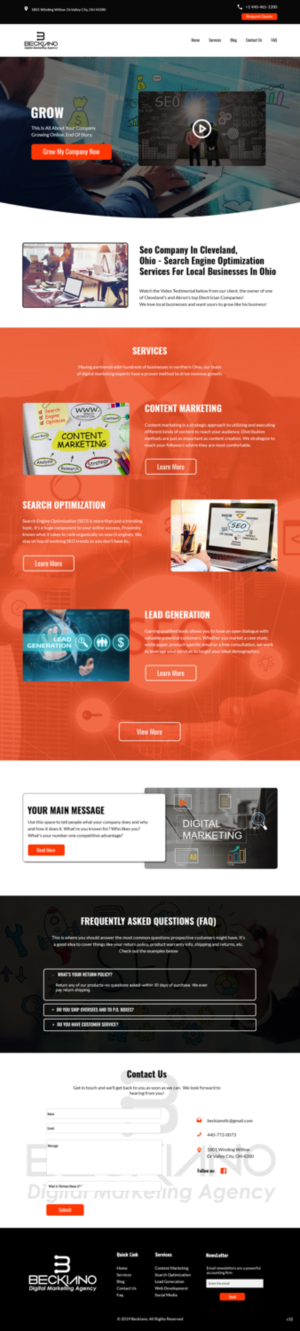 Web Design by pb for this project | Design: #20717041