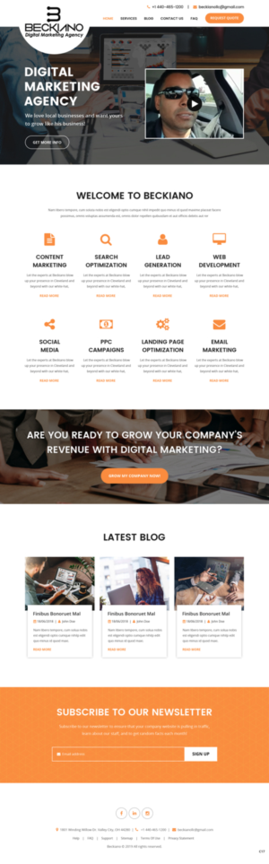 Web Design by pb for this project | Design: #20724941