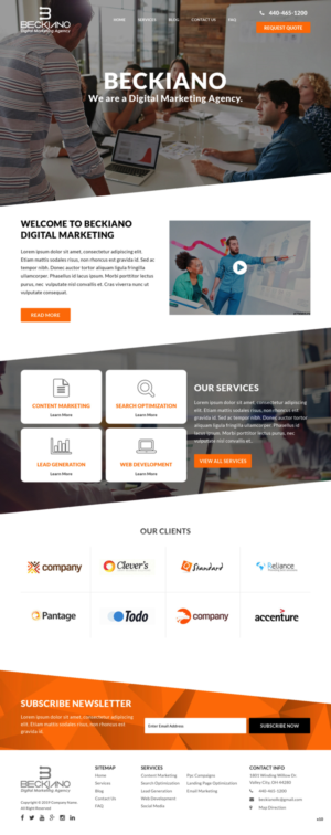 Web Design by pb for this project | Design: #20724942