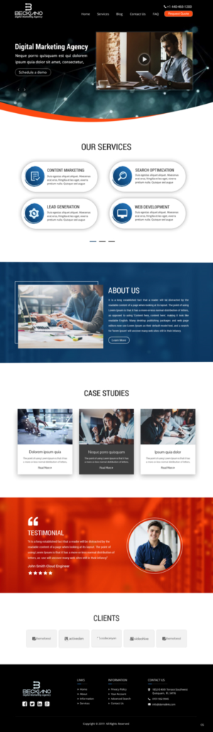 Web Design by pb for this project | Design: #20724945