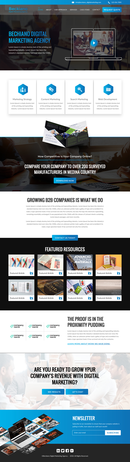 Web Design by rightway for this project | Design #20705115