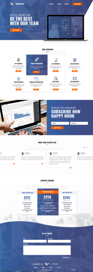 Web Design by TMockusBusiness for this project | Design: #20721594