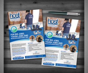 Luzan Cleaning Company Flyer  | Flyer Design by Designers Hub