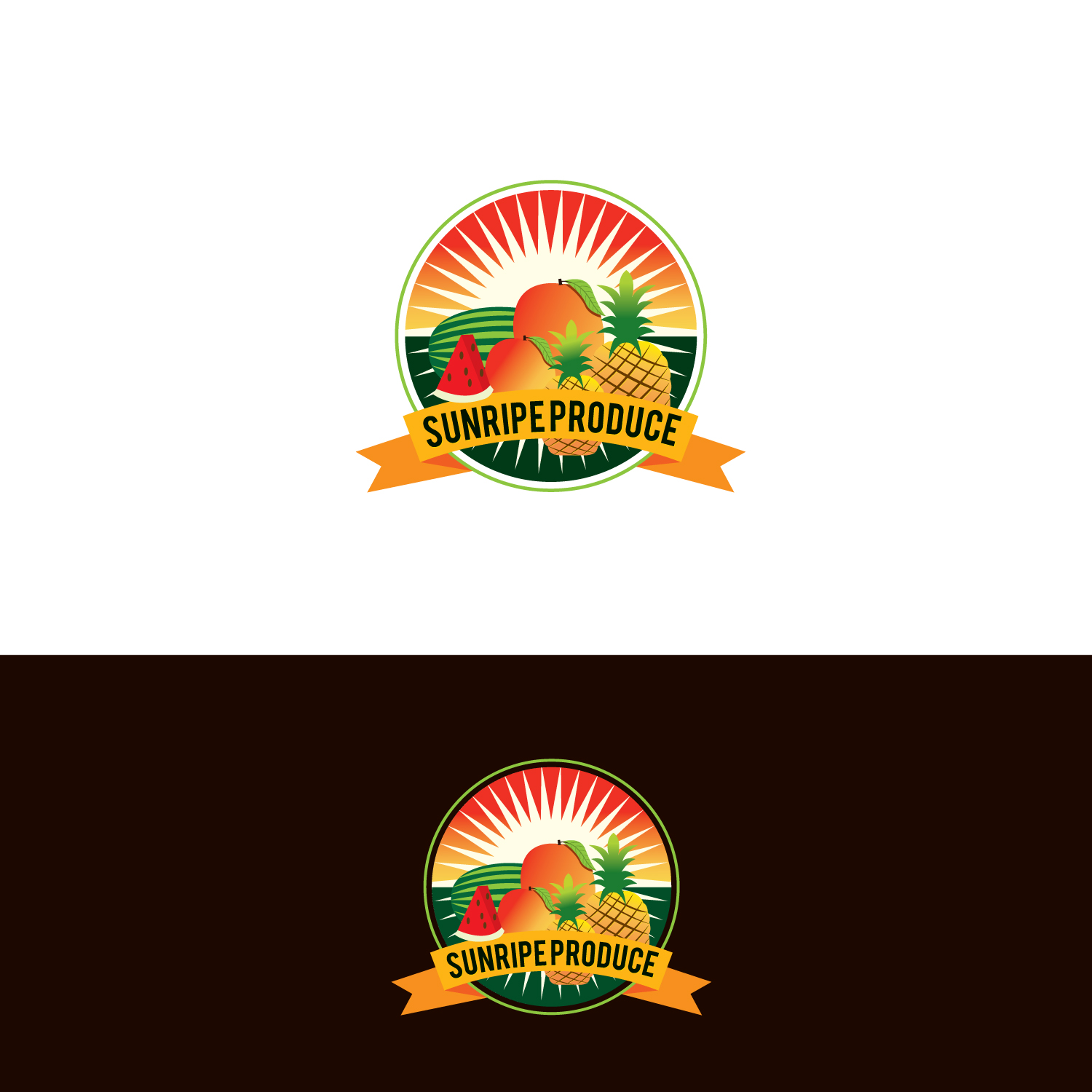 Logo Design by sankar999 for Sunripe Produce | Design #20703535