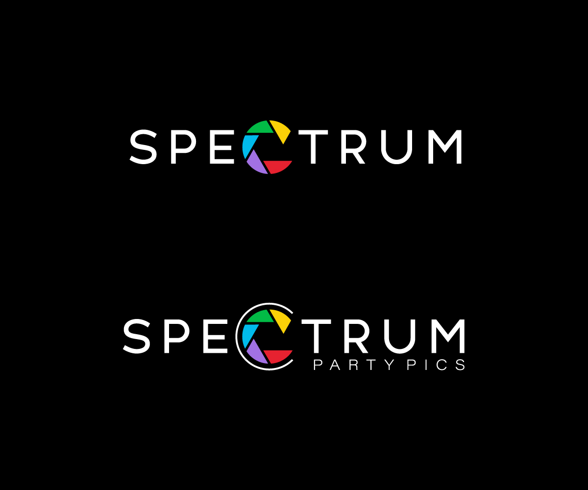 Logo Design by Ankita B for Spectrum Party Pics  | Design #20718575