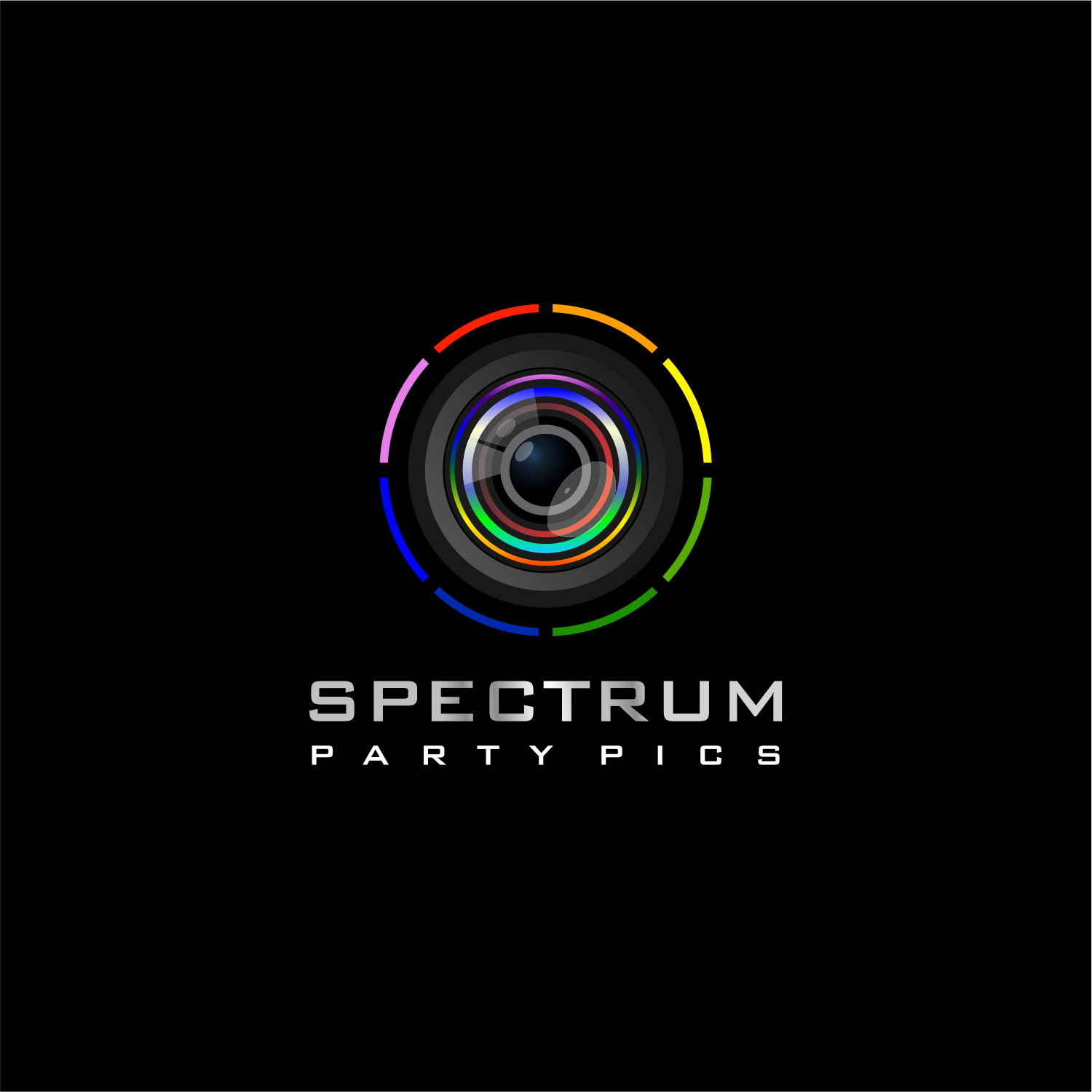 Logo-Design von ThiagoB für Spectrum Party Pics  | Design #20712380