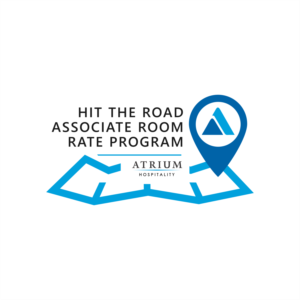 Hit the Road  Associate Room Rate Program  | Logo Design by ThiagoB