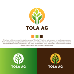 Logo Design by zatsukiki for Tola Ag | Design: #20720811