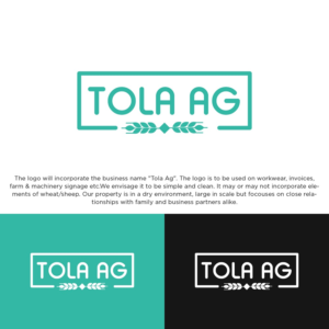 Logo Design by zatsukiki for Tola Ag | Design: #20745374