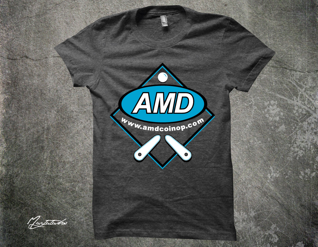T-shirt Design by Taho Design for AMUSEMENT MACHINE DISTRIBUTORS | Design #20754080